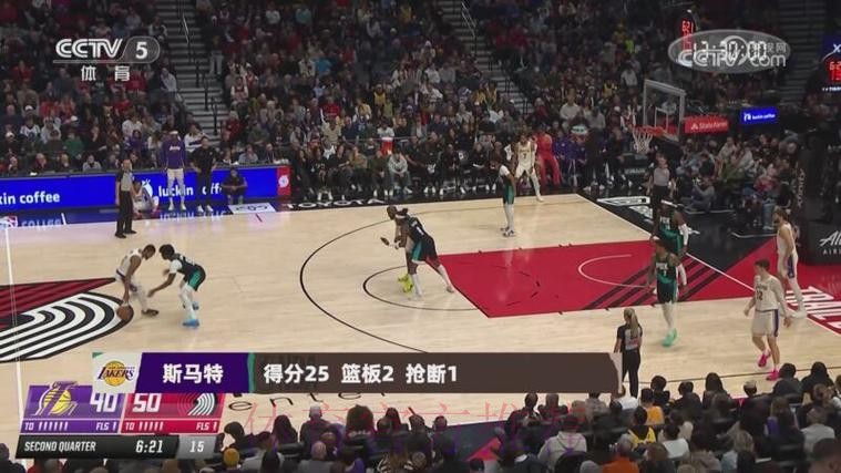 常规赛1月18日：湖人VS开拓者 詹姆斯集锦